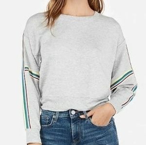 🆕️ Express Rainbow Varsity Sweatshirt